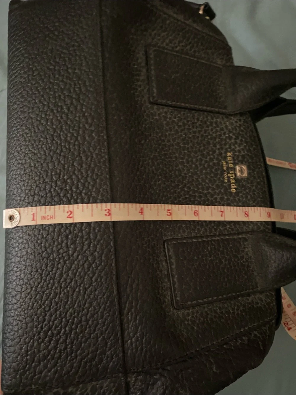 kate spade pebbled leather